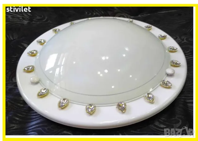 ПЛАФОН  КАПКА - НОВО- 3D ЕФЕКТ., снимка 3 - Лампи за таван - 47360281