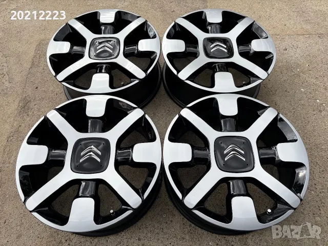 4 броя алуминиеви джанти за Сitroen C3,C3 Aircross,C4 Cactus 17