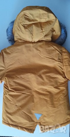 Яке парка в 2 цвята 92см 18-24 месеца , снимка 4 - Бебешки якета и елеци - 35705014
