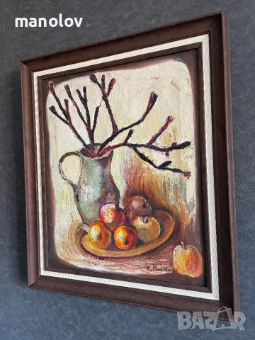 Картина Кина Гошева Масло Платно, снимка 2 - Картини - 50289720