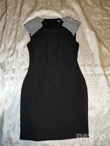 Черна къса рокля Only р-р XS, нова с етикет , снимка 8 - Рокли - 41344887