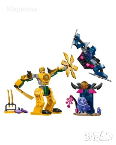 Конструктор LEGO Ninjago - Бойният робот на Арин (71804), снимка 2 - Конструктори - 49571094