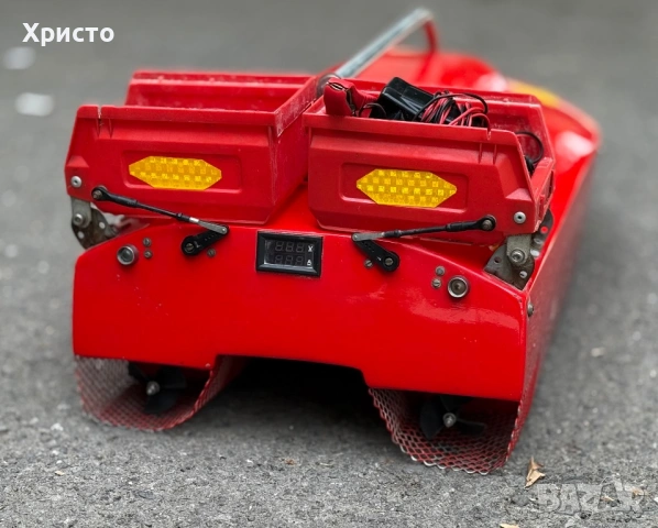 RC лодка за риболов (Bait Boat) с дистанционно FlySky FS-i6 – двойни бункери  , снимка 6 - Стръв и захранки - 53831029