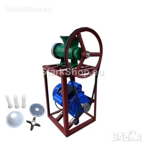 Месомелачка Чугунена №32 с Мощен Руски Електромотор 1500W с Допълнителни Приставки, снимка 4 - Други инструменти - 50394843