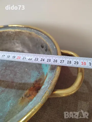 Стара тава с дръжки., снимка 5 - Антикварни и старинни предмети - 48611241