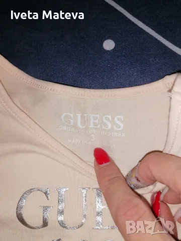 Детски блузки на Guess за 3 г, снимка 2 - Детски Блузи и туники - 47398862