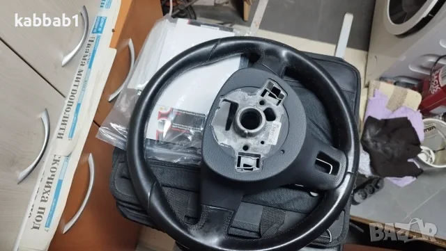Mултифункционален кожен волан за Passat B7 - Passat CC / VW CC или Golf Mk6, снимка 2 - Части - 56216381