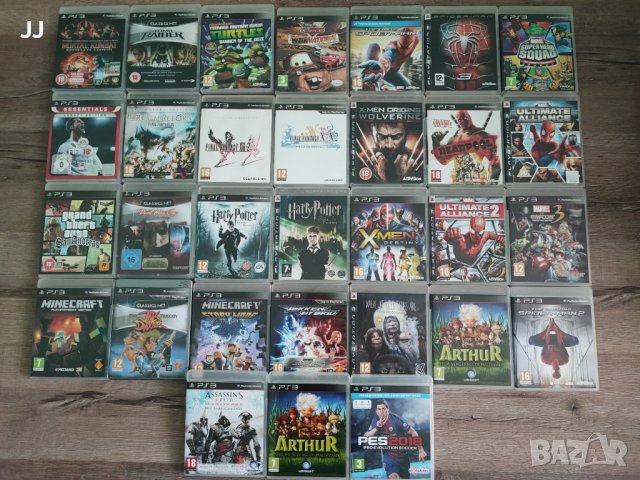 Игри за PS3, плейстеишън 3 PlayStation 3 games 45/55/65/75/85/99/150 Майнкрафт God of War Collection