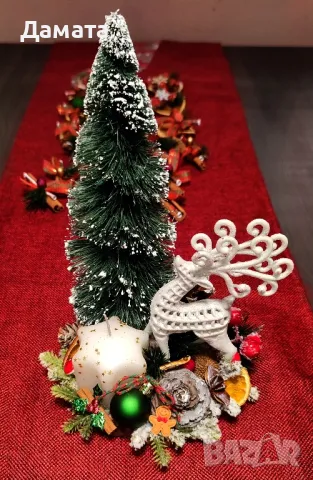 Коледни декорации -свещници/табелки /подаръчни кутии и др., снимка 3 - Коледни подаръци - 47740734