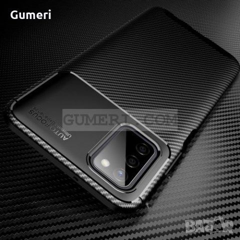  Samsung Galaxy A03s Удароустойìв Гръб - Карбон, снимка 3 - Калъфи, кейсове - 34841765