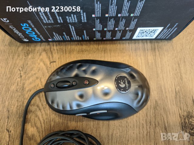 Ретро мишка Logitech MX 518 [Обновена], снимка 7 - Клавиатури и мишки - 41714504