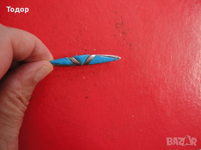 Страхотна сребърна брошка 925, снимка 6 - Други - 41654784