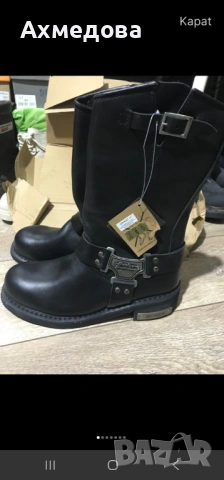 Ботуши Harley Davidson , снимка 2 - Дамски ботуши - 53502204