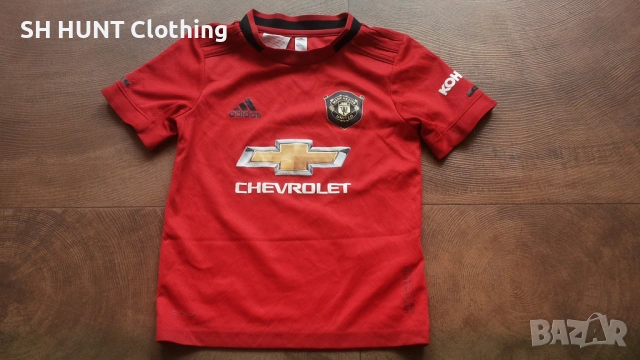 Adidas FC MANCHESTER UNITED Kids Football T-Shirt Размер 4-5 г /110 см детска футболна тениска 33-66