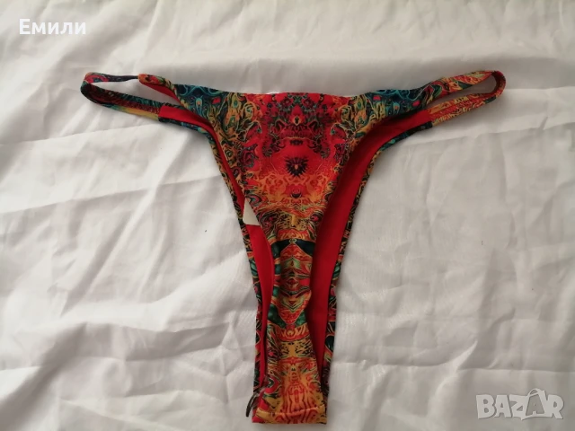 S, M, L нов комплект цветен дамски бански от две части psychedelic, снимка 18 - Бански костюми - 51076707