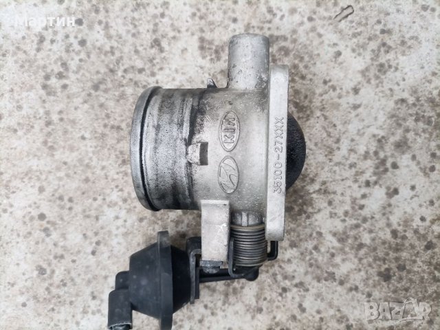 Дроселова клапа + вакуум помпа за Киа Соренто - дизел 2.5 CRDI 16 V - 140 к.с.