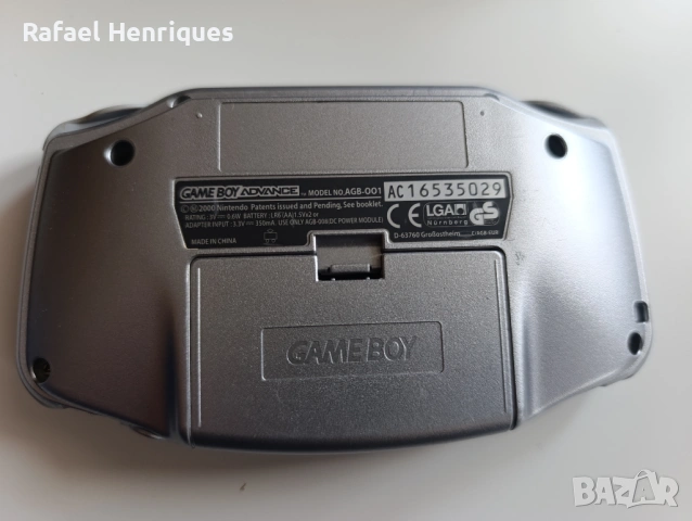 Nintendo Game Boy Advance сребрист цвят комплект в кутия с ръководства, снимка 3 - Nintendo конзоли - 53607033