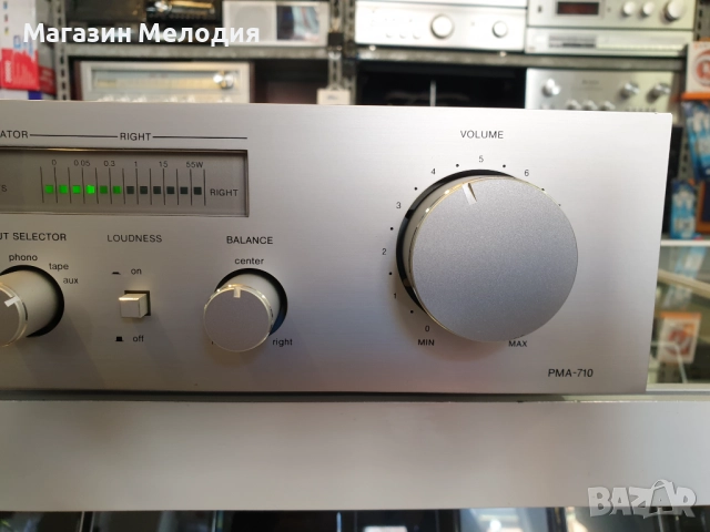 Усилвател DENON PMA-710 В отлично техническо и визуално състояние., снимка 4 - Ресийвъри, усилватели, смесителни пултове - 38919814