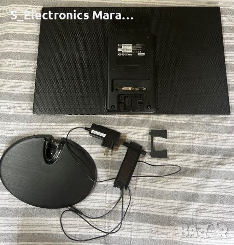 6. LG Flatron 24EN43TS-B 24-инчов монитор 1920х1080 Full HD, снимка 2 - Монитори - 41263363