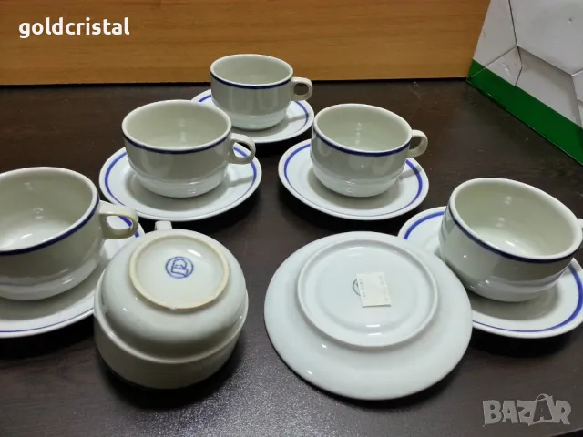 Стар български порцелан чаши купички , снимка 6 - Антикварни и старинни предмети - 37340356