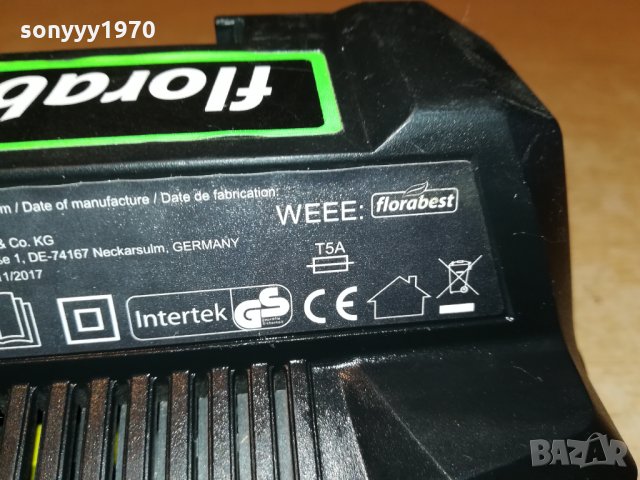 florabest 36v/3amp battery charger-GERMANY 1409212027, снимка 8 - Винтоверти - 34135103