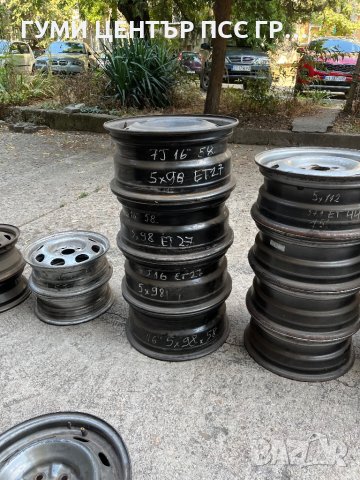 Метални джанти. , снимка 14 - Гуми и джанти - 41967789