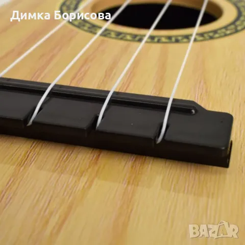 Детска мини китара Eddy Toys с 4 струни, снимка 3 - Музикални играчки - 47873260