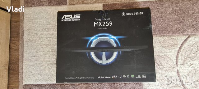 ASUS Designo MX259 Monitor - 25" IPS Bang & Olufsen