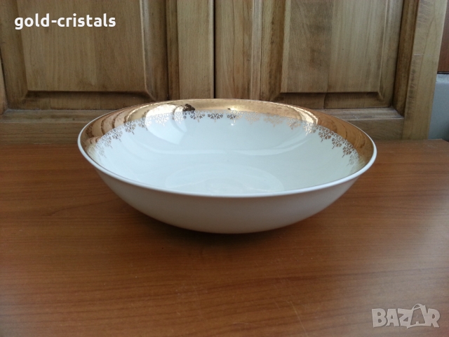 Луксозен сервиз за хранене Чехословакия, снимка 3 - Антикварни и старинни предмети - 36086199