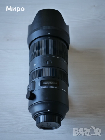 Sigma 70-200mm f/2.8 DG OS HSM Sports за Nikon F [Като нов!], снимка 9 - Обективи и филтри - 52124399