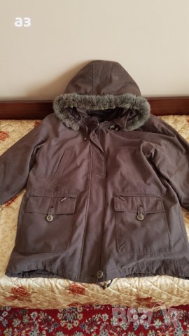 Зимно дамско яке - размер 56, снимка 2 - Якета - 32442524