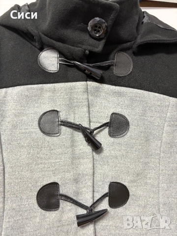 Палто с качулка S, снимка 2 - Палта, манта - 52771434