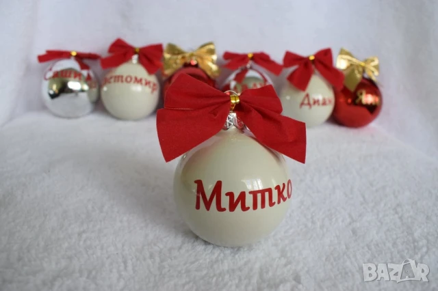 коледни топки с имена , снимка 10 - Други - 51189280