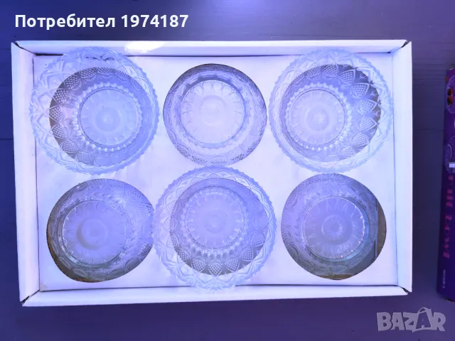 Ново. Кристални купи , снимка 2 - Сервизи - 48110382
