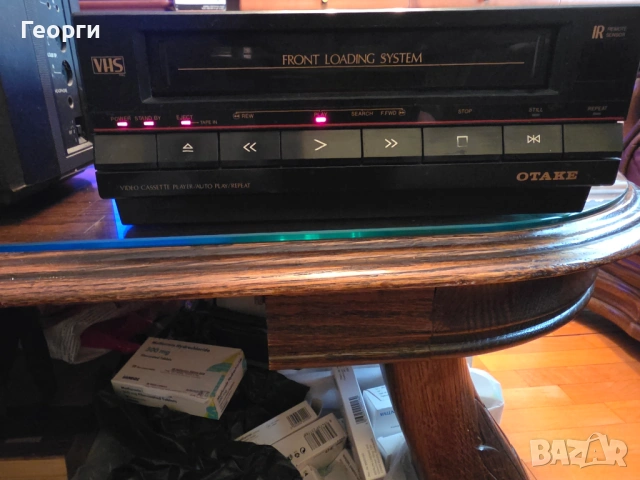 Otake видеоплеър VHS с дистанционно