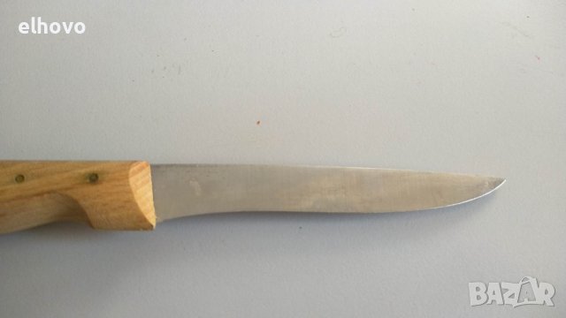 Нож COOK INOX с дървена дръжка, снимка 6 - Антикварни и старинни предмети - 39528542