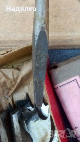 Стари,френски дърводелски инструменти Goldenberg, снимка 6 - Антикварни и старинни предмети - 33867124