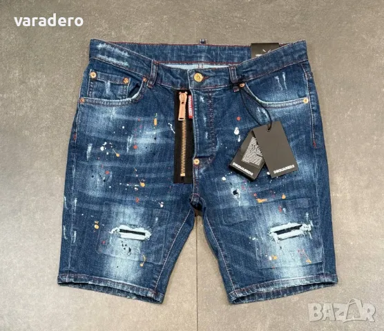 Мъжки къси дънки Dsquared , снимка 7 - Дънки - 49911032
