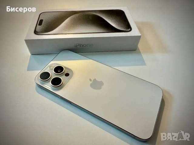 iPhone 15 Pro Max Titanium 256gb (опция за пакет)