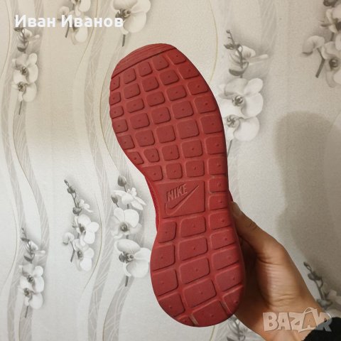 маратонки NIKE ROSHE ONE  Triple RED  номер 44,5-45, снимка 6 - Маратонки - 37806600