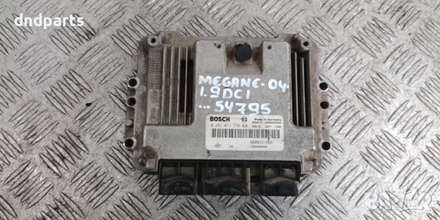 Компютър Renault Megane 1.9DCi 2004г. 0281011776	