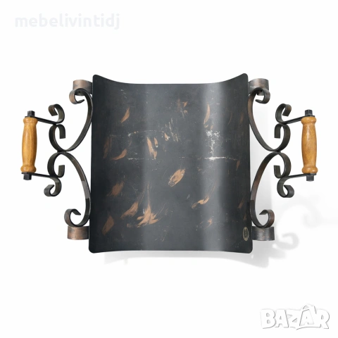 Стилна поставка на марката ,,exclusiv BIC Hamburg" за дърва, снимка 3 - Камини - 53557728