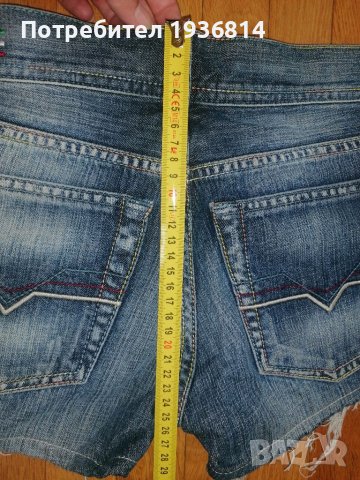 Нови къси дънкови панталонки Diesel 36, снимка 7 - Къси панталони и бермуди - 41144381