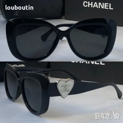 CH дамски слънчеви очила черни , снимка 4 - Слънчеви и диоптрични очила - 48002716