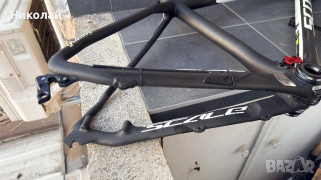 Рамка Scott Scale 600 RC 26" carbon размер L, снимка 9 - Части за велосипеди - 53696856