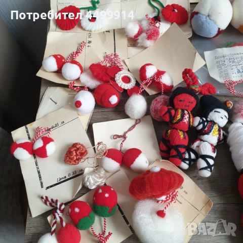 Стари соц.мартенички - 57 броя, снимка 13 - Колекции - 52412049