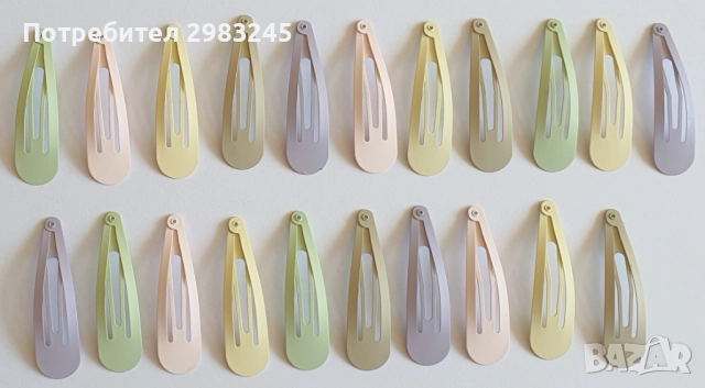 Цветни дамски фиби за коса 