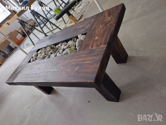 Бутикова холна маса от дърво, снимка 8 - Маси - 51435072