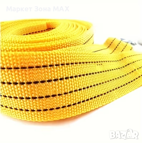 Въже за теглене на автомобили, бусове 5 метра – Издръжливост 5/8/10 тона , снимка 6 - Аксесоари и консумативи - 52893355