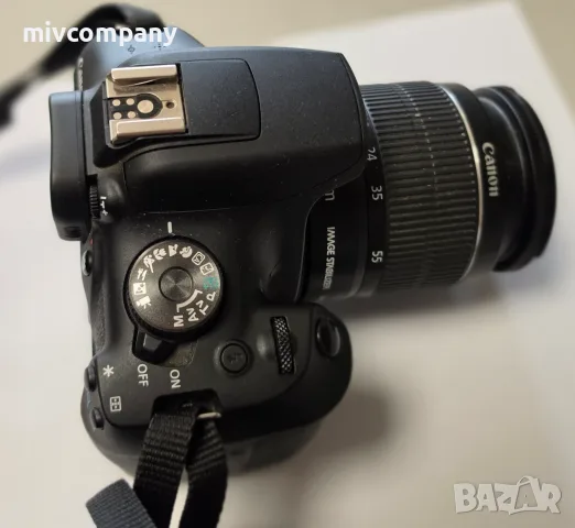 Фотоапарат Canon EOS 2000D +Обектив, снимка 5 - Фотоапарати - 56395305